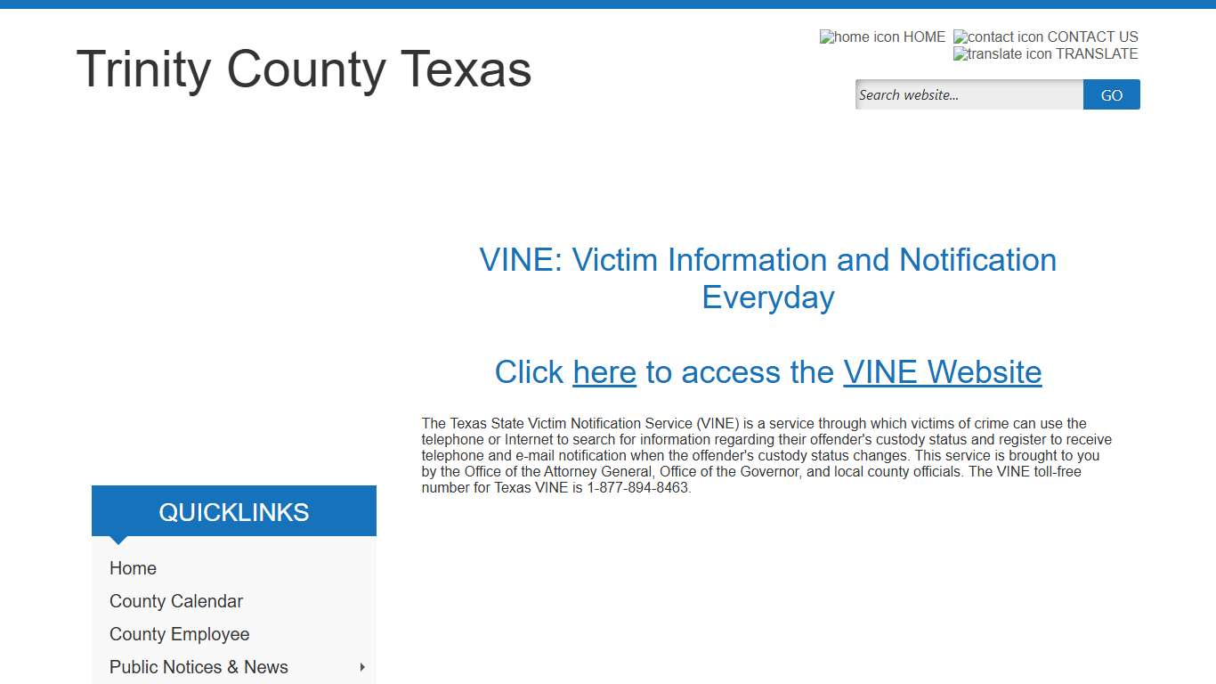 Trinity County, Texas